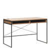 RIVOLI Study Desk 120cm -  Natural & Black