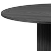NOLA Round Dining Table 120cm - Black