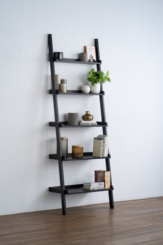 MILT Leaning Bookcase 66cm - Black - innovatec.com.au