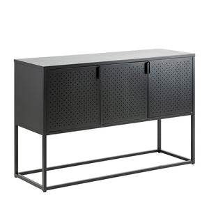 NEWTON Sideboard 3 Doors 120cm - Black
