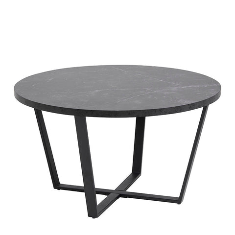 LOTTA Round Coffee Table 77cm - Black