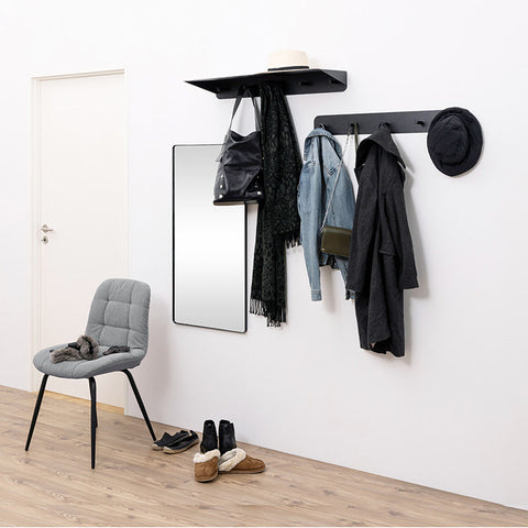 LINEAR Coat Hanger - Black - innovatec.com.au