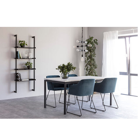 AYLA Dining Chair - Blue - innovatec.com.au