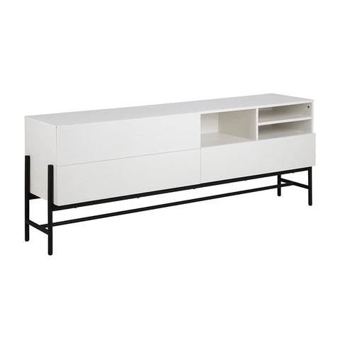 MOGEN Sideboard 185cm - White & Black