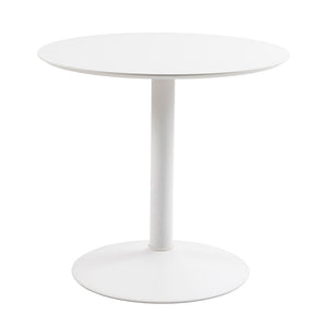 TITAN Round Dining Table 80cm - White