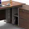 ANDERSON Executive Desk 2.0M Reversible - Australian Gold Oak