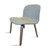 LOTTIE Lounge Chair - Walnut & Grey