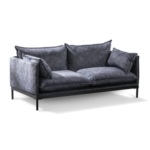 SINCLAIR 2 Seater Sofa in Charcoal