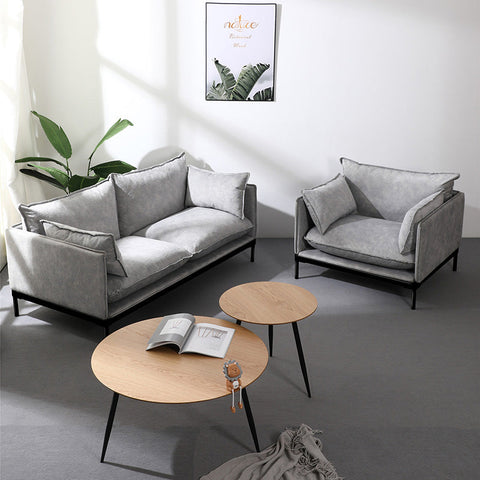 SINCLAIR 2 Seater Sofa in Grey - innovatec.com.au