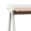 YARA Study Desk 118cm - White & Natural