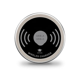 Desk Wireless Charger 15W - Black