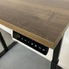 ALVIS Standing Desk with Lift 1.8M - Warm Oak & Black