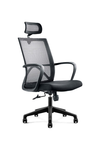 ERIK Executive Office Chair with Headrest- Black