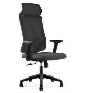 FRODE Executive Office Chair with Headrest - Black
