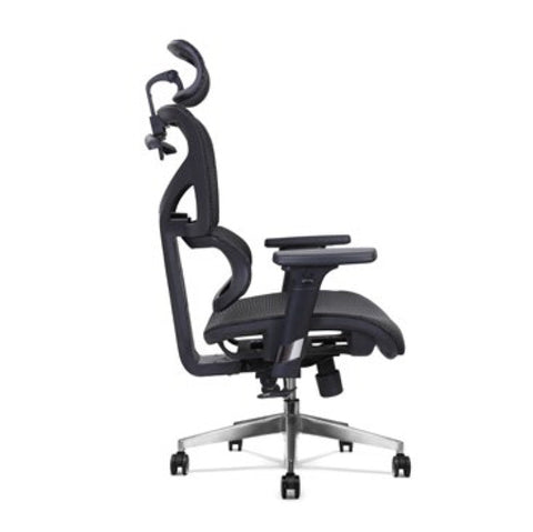 BIRGER Executive Office Chair with Headrest - Black - innovatec.com.au