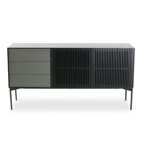 SEGAN Sideboard 160cm - Black - innovatec.com.au