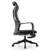 Murry  High Back Office Chair with Retractable Footrest - Black