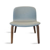 LOTTIE Lounge Chair - Walnut & Grey