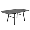 GOSTA Extendable Dining Table 1.8-2.7m - Black