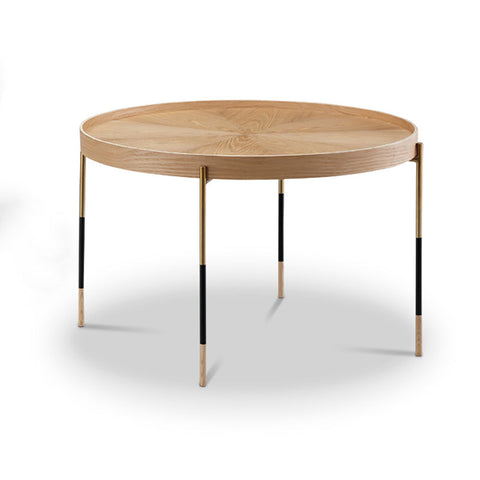 DELTA Round Coffee Table 65cm - Ash - innovatec.com.au