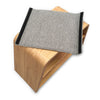Leta Storage Bench Seat - 45cm - Ash + Grey
