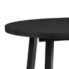 NOVAH Extendable Dining Table 120-200cm - Black