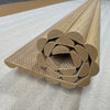 WOODFLEX Flexible Wooden Slat Wall Panel - Oak Veneer - 2700mm x 595mm - Triangle