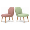 HORNET Lounge Chair - Mint Green Colour