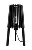 Fidel Timber Floor Lamp 1.3M - Black