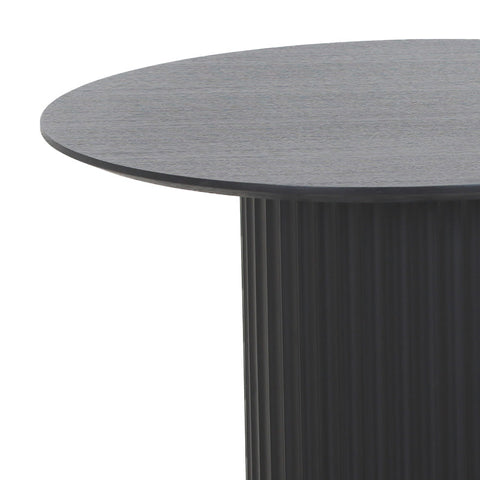 TULLY Round Coffee Table 80cm - Black - innovatec.com.au