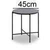 JADEN Side Table Small 45cm - Black & White