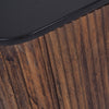 KAASNI Sideboard 160 cm Solid Mango Wood - Honey & Black