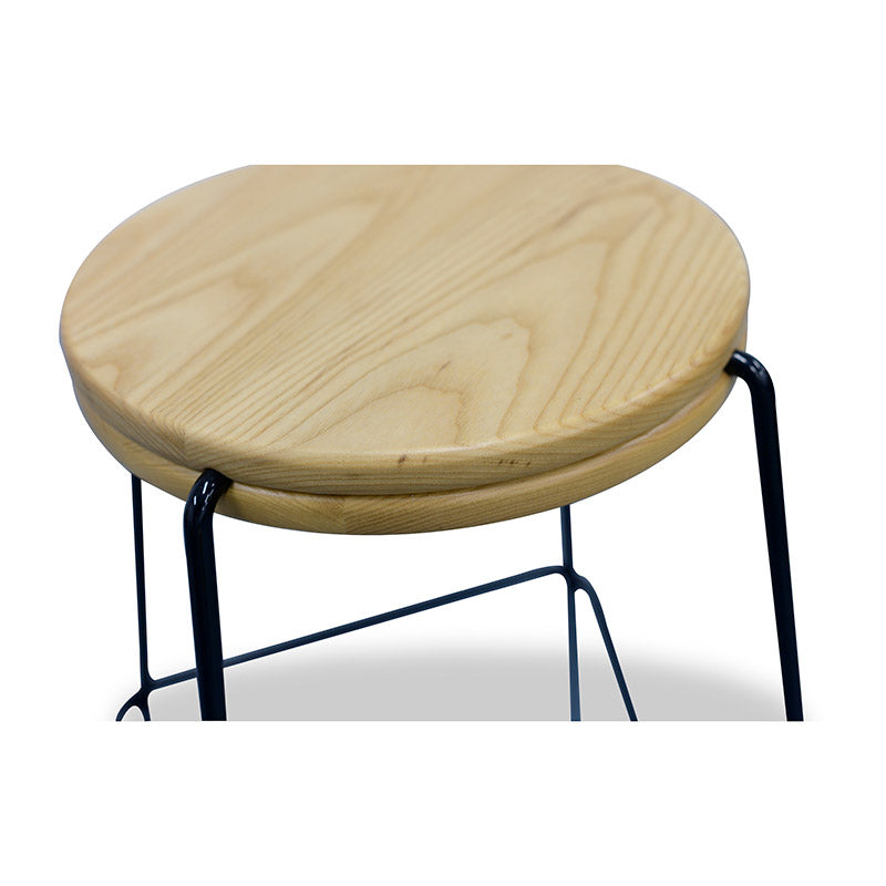 STARK Wooden Topped Counter Stool | innovatec.com.au Melbourne, Sydney ...