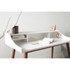 LAGOM Study Desk 120cm - Natural & White