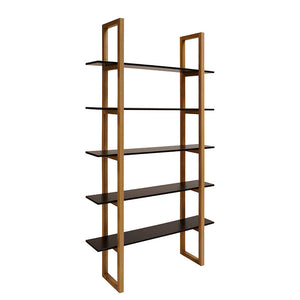 MAREN Display Unit Natural & Black - 110x200cm