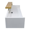 ZIVA Reception Desk 180cm Left Panel - White