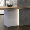 JARIN  Reception Desk 1.8M Left Panel - Carbon Grey & White Colour