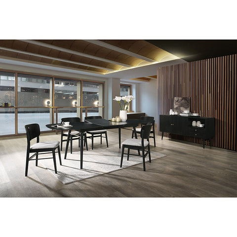 RANIA Sideboard 160cm - Black - innovatec.com.au