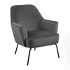 MONROE Lounge Chair - Dark Grey