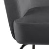 MONROE Lounge Chair - Dark Grey