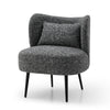 SASHA Lounge Chair - Charcoal Grey