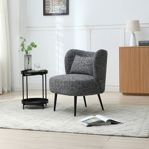 SASHA Lounge Chair - Charcoal Grey - innovatec.com.au