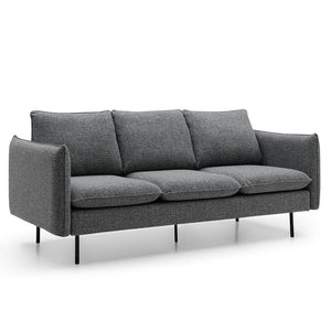DALTON 3 Seater Sofa - Dark Grey