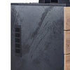 ARTO 2 People Workstation with 2 Cabinets 2.4M - Warm Oak & Black