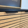 ODENCE Sideboard 160cm - Natural & Black