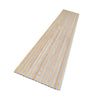 WOODFLEX Flexible Acoustic Wood Slat Wall Panel 270cm - Oak Veneer on Light Grey