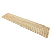 WOODFLEX Solid Hard Wood Outdoor Indoor Slat Wall Ceiling Cladding - Oak - 2700mm x 560mm