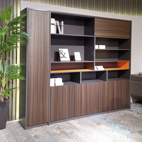 RADDIX Display Unit 240cm - Brown - innovatec.com.au