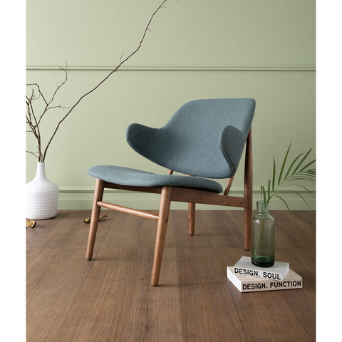 VERONIC Lounge Chair - Cocoa & Nile Green - innovatec.com.au