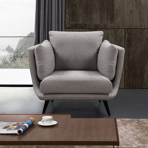 RANNI Single Seater - Warm Grey - innovatec.com.au